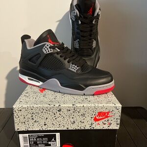 Nike Air Jordan 4 Retro Bred Reimagined